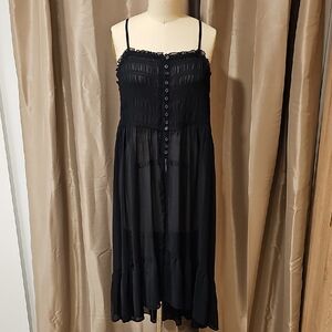 Torrid Sheer Black Sleeveless Top
